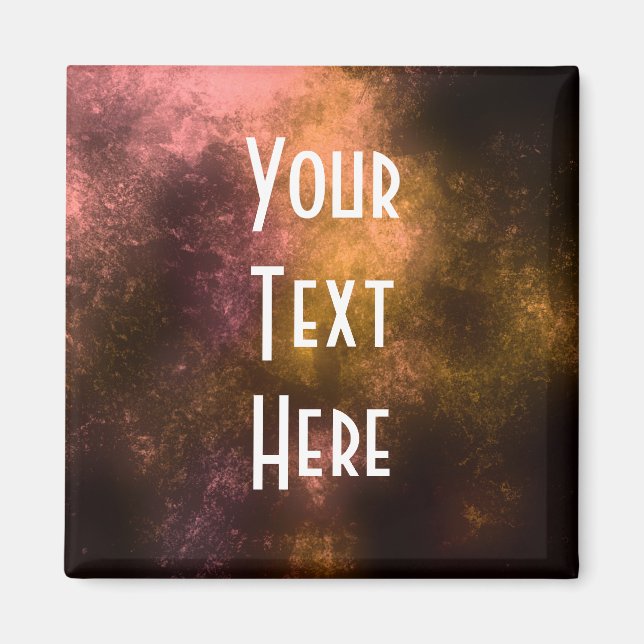 Kühlschrankmagnet für Vintage Textur Magnet (Vorne)