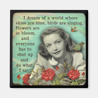 Kühlschrankmagnet, jeder muss aufstehen und tun, w magnet