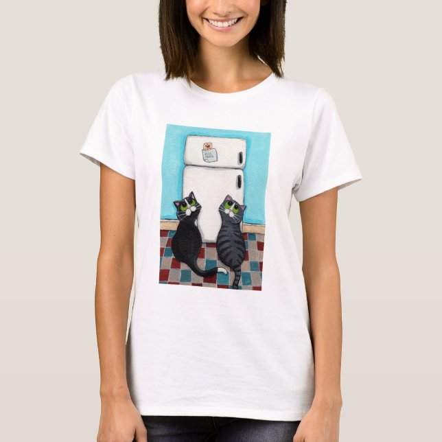 Kühlschrankmagnet Long Sleeve T-Shirt (Vorderseite)