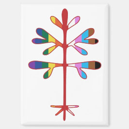 Kühlschrankmagnet mit Pride Sapling Magnet