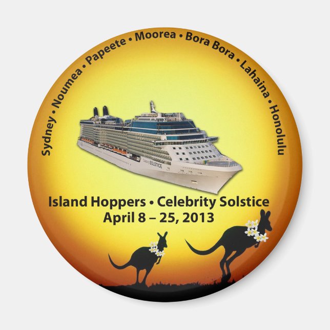 Kühlschrankmagnet Souvenir Magnet (Vorne)