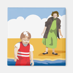 Kühlschrankmagnet "Waterbaby" Magnet