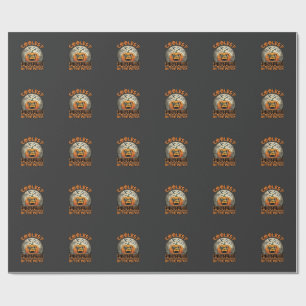 Kühlster Kürbisfeld Halloween Gruselige Sonnenbril Geschenkpapier