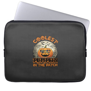 Kühlster Kürbisfeld Halloween Gruselige Sonnenbril Laptopschutzhülle