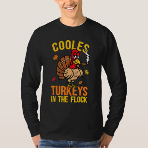 Kühlster Truthahn in der Herde Herbst Herbst Y'all T-Shirt