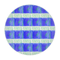 Kühlstes Blau Nautisches Abstract