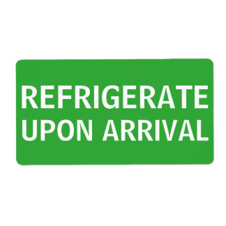 Kühlung bei Ankunft