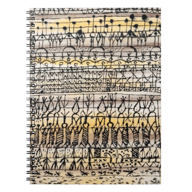 Kühlung in einem Warmzonengarten' (1924) von paul  Notizblock (Vorderseite)