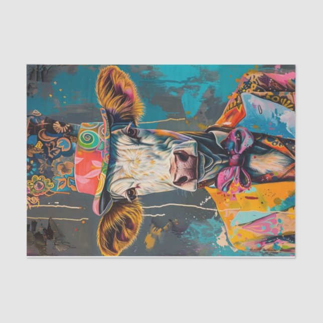 Kuhmania8 Seidenpapier (Vorderseite)