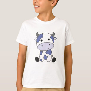Kuhmilch Kawaii Japanische Blaubeere T-Shirt