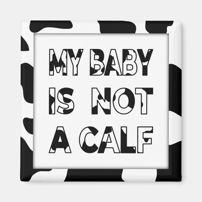 Kuhmilch Magnet (Vorne)