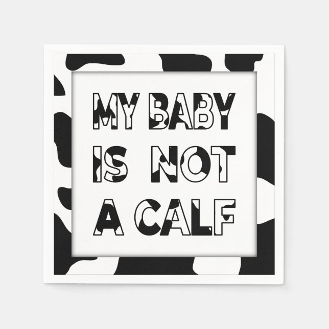 Kuhmilch Serviette (Vorderseite)