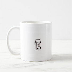 Kuhmilchkarte, lustig kaffeetasse