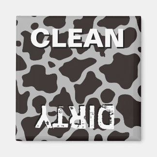 Kuhmuster-Hintergrund Magnet