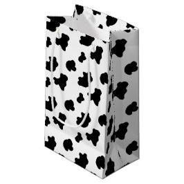 Kuhmuster kleine Geschenktasche Geschenktüte