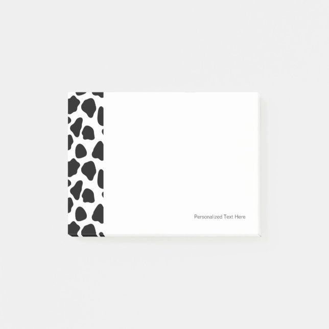 Kuhmuster Post-it Klebezettel (Vorderseite)