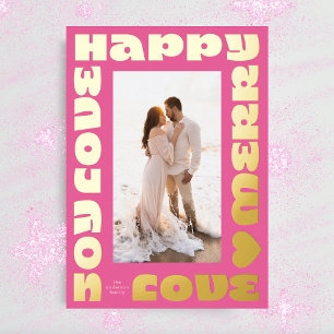 kühn modernes Licht Goldenes Weihnachtsstil-Foto Folien Feiertagskarte