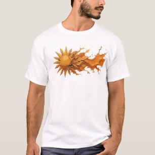 Kühn & Schön ABSTRACTE SONNE Stilaussage T-Shirt