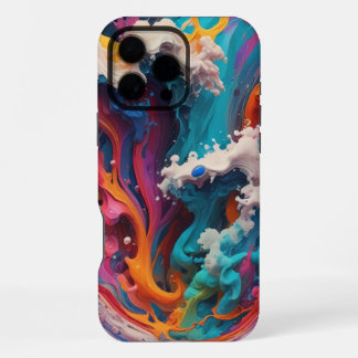 Kühn und farbenfroh: Mit diesem abstrakten Design iPhone 16 Pro Max Hülle