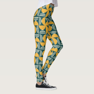 Kühn und frech abstrakt leggings