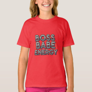 Kühn wie ein Chef – Teenager Grafik T-Shirt