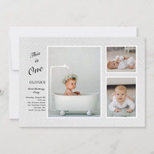 kühne 3-Foto-Einladung Einladung