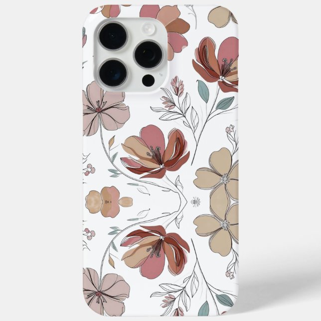 Kühne abstrakte Formen Case-Mate iPhone Hülle (Rückseite)