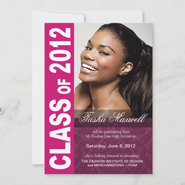 kühne, Angesagte Ankündigung des Graduation Foto 2 (Vorderseite)