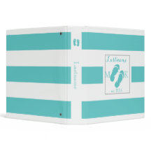 Kühne Aqua Stripe und Flip Flops