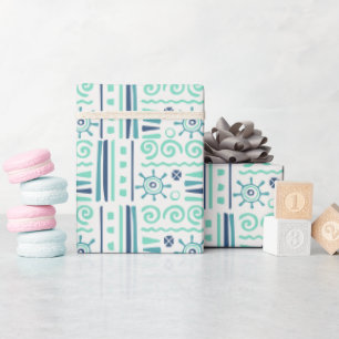 Kühne, ausgefeilte, zeitgenössische Feminine Geschenkpapier