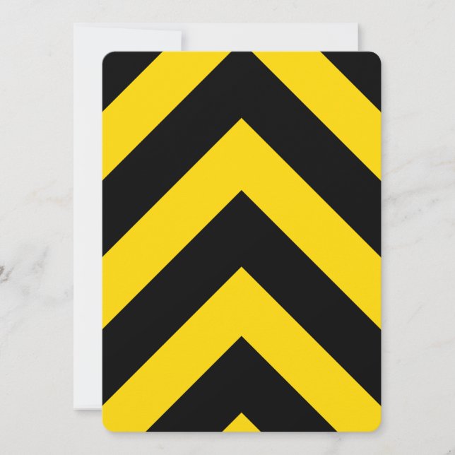 Kühne Autobahn Verkehr Hummel Bee Chevrons (Vorderseite)