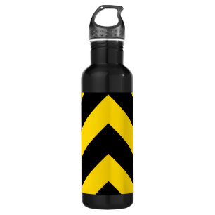 Kühne Autobahn Verkehr Hummel Bee Chevrons Edelstahlflasche