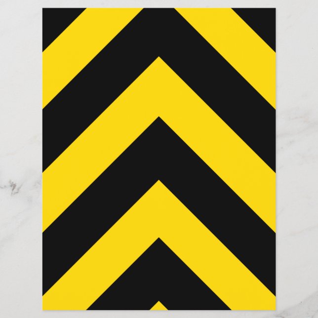 Kühne Autobahn Verkehr Hummel Bee Chevrons Flyer (Vorne)