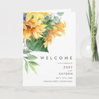 Kühne Country Sunflower | Geflochtenes Hochzeitspr