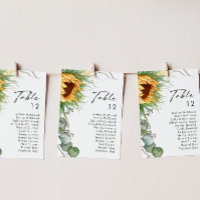 Kühne Country Sunflower | TISCHNUMMER