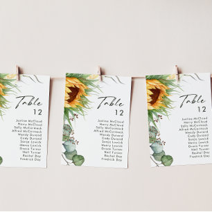 Kühne Country Sunflower   TISCHNUMMER