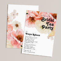 kühne, farbige Blüte | Bridal Tea Party