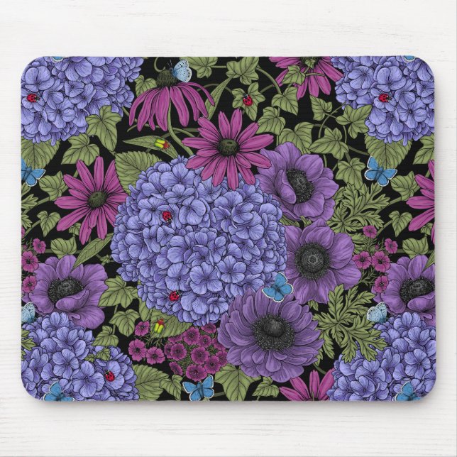Kühne Gartenfloralen Mousepad (Vorne)