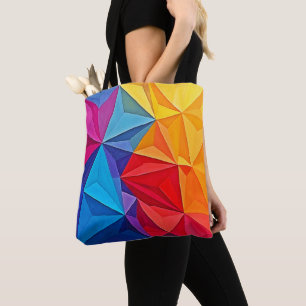 Kühne geometrische Prismen-Abstrakte Kunst