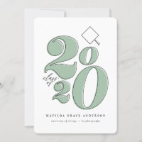 Kühne Grafikklasse der Ankündigung des Abschlusses