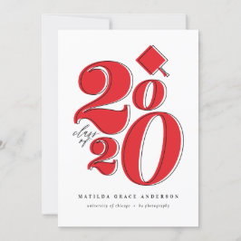 Kühne Grafikklasse der Ankündigung des Abschlusses