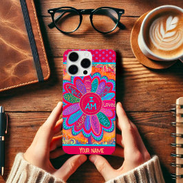 Kühne Inspirierend Ich bin Blume farbenfroher Nied iPhone 16 Pro Max Hülle