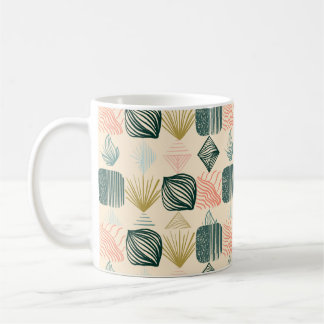Kühne Karibik-Stammes-Mudcloth: Boho Buttercreme Kaffeetasse