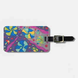 Kühne kosmische Kanadische Kunst Gepäckanhänger