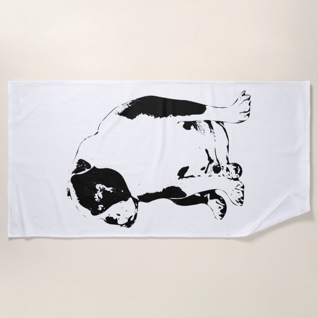 kühne Linien, Jahresmitte Strandtuch (Vorderseite)