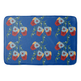 kühne, mexikanische Florals Grünpflanzen Badematte