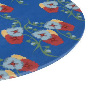 kühne, mexikanische Florals Grünpflanzen Schneidebrett