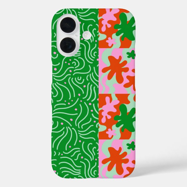 Kühne moderne boho bunt Case-Mate iPhone hülle (Rückseite)