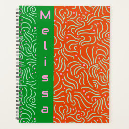 Kühne moderne boho bunt planer