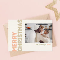 kühne moderne frohe Weihnachten Jahr in Review 4 F